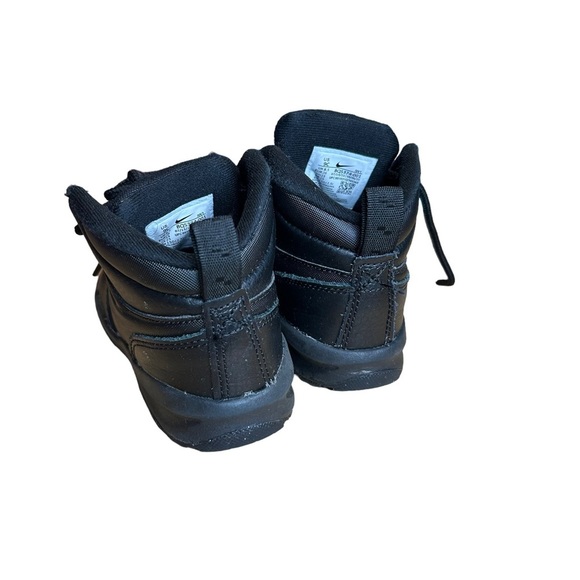 Nike Manoa LTR Boots Shoes (PS) Black Little Kids School - Picture 3 of 6